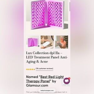 Revive dpl IIa LED Treatment Panel for Anti-Aging & Acne